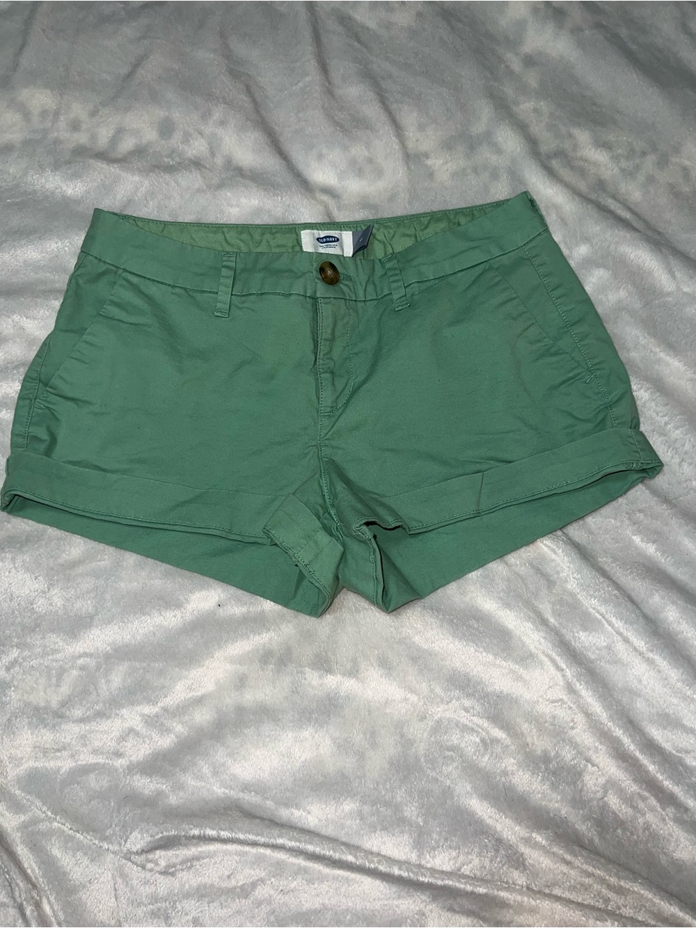 Old Navy Mint Green Women's Chino Shorts